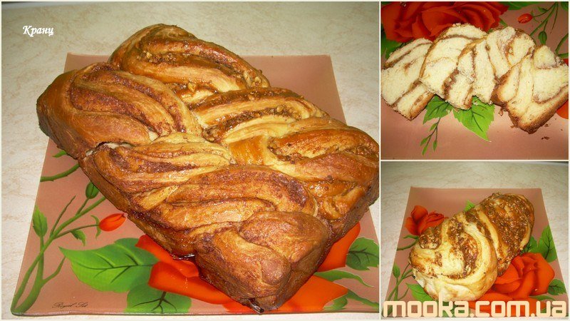 Кранц с вареной сгущенкой и орехами