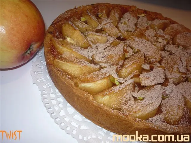 Tarte aux pommes Normande
