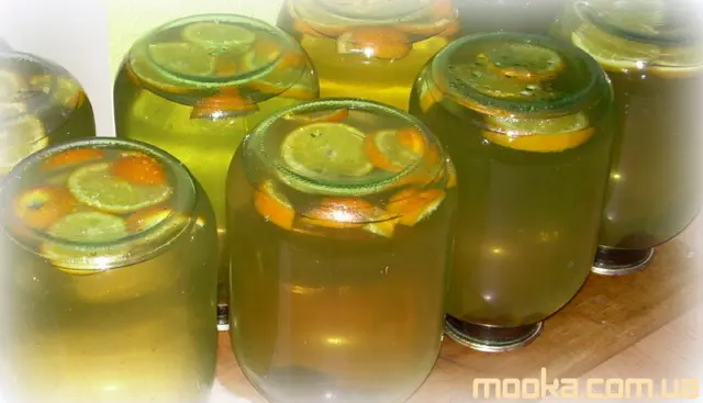 Сок березовый с апельсином и черносливом