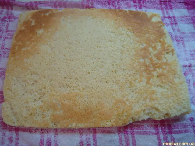 Рулет  с кофейным кремом