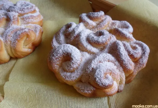 Булочки воздушные, кружевные
