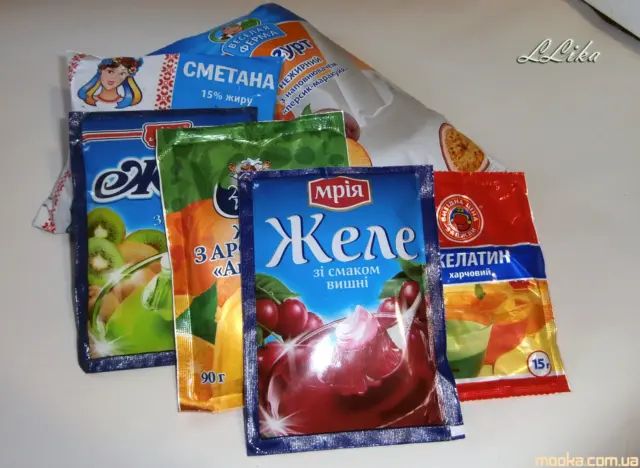 Десерт "Битое стекло"