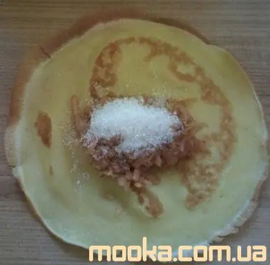 Блинчики с яблоками