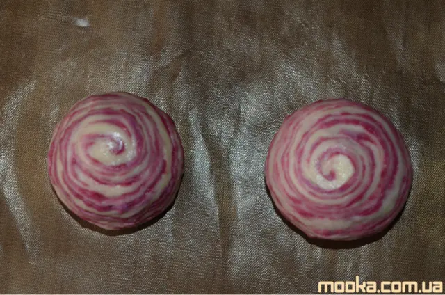 Печенье спиральное "Тысяча слоев Луны" (Mooncake) с начинкой из батата