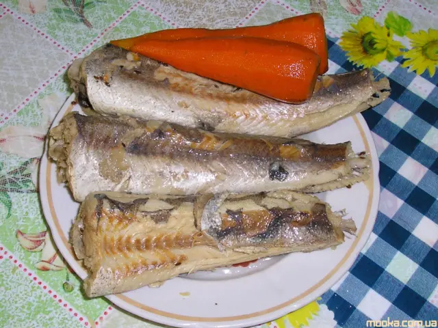 Намазка "Раковые шейки из хека"