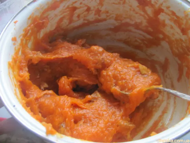 Рахат-лукум из моркови