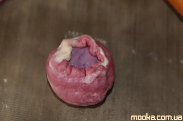 Печенье спиральное "Тысяча слоев Луны" (Mooncake) с начинкой из батата