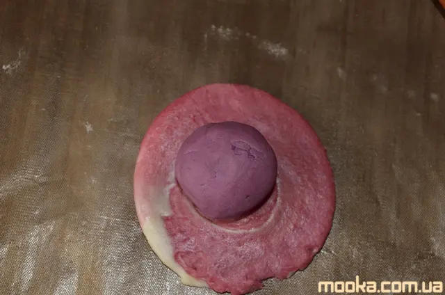 Печенье спиральное "Тысяча слоев Луны" (Mooncake) с начинкой из батата
