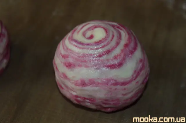 Печенье спиральное "Тысяча слоев Луны" (Mooncake) с начинкой из батата