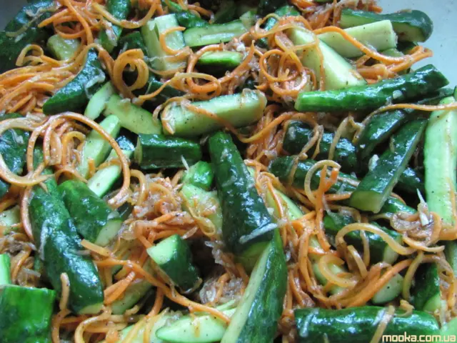 Огурцы по-корейски