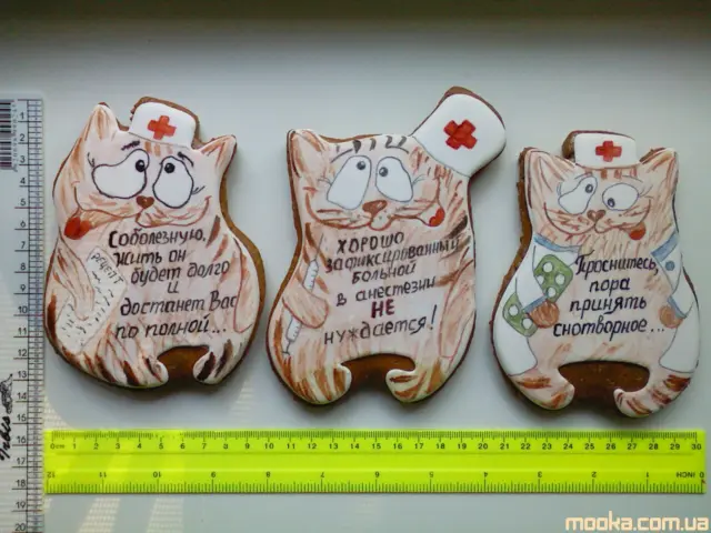 Украшаем пряники и печенье