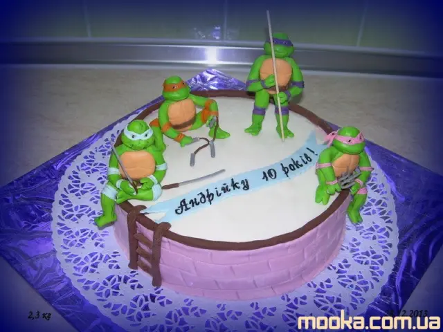 Наши торты, украшенные мастикой