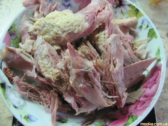Пирог с копченой уткой