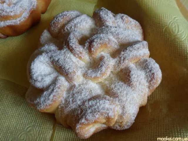 Булочки воздушные, кружевные