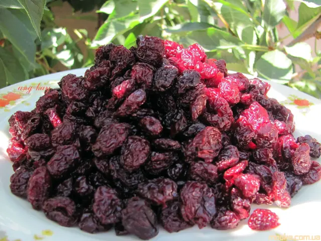 Вишня сушеная