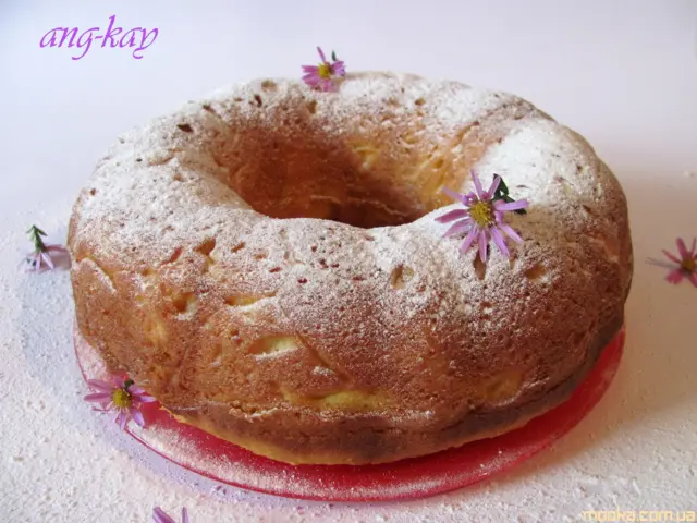 Кекс кукурузный заварной Bolo de fubá