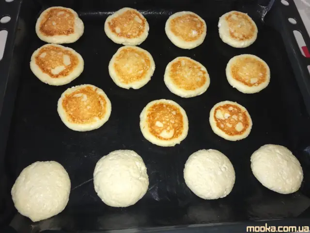 Сырники со сгущённым молоком из духовки