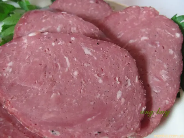 Колбаса из баранины