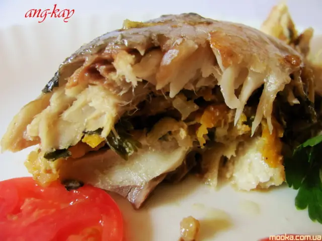 Скумбрия фаршированная