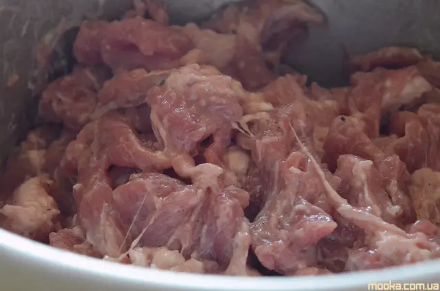 Колбаса "Ветчинная" курино-свиная (сухой предпосол)