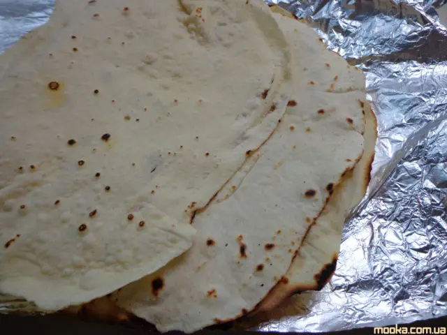 Тортильяс с курицей и овощами