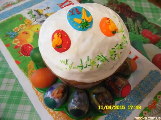 Кулич масляный