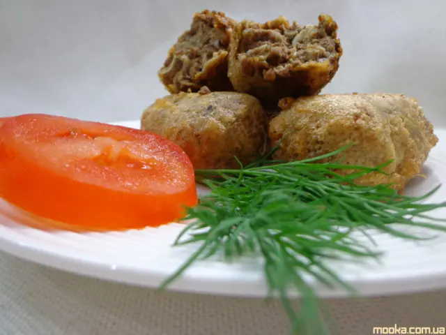 Гречаники с куриной печенью