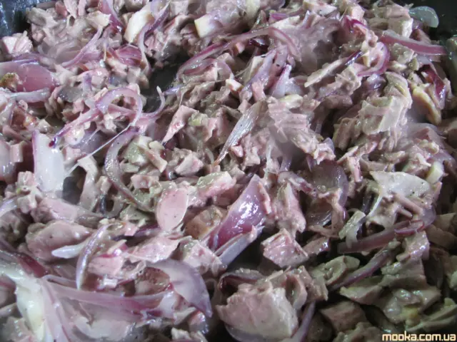Пирог с копченой уткой