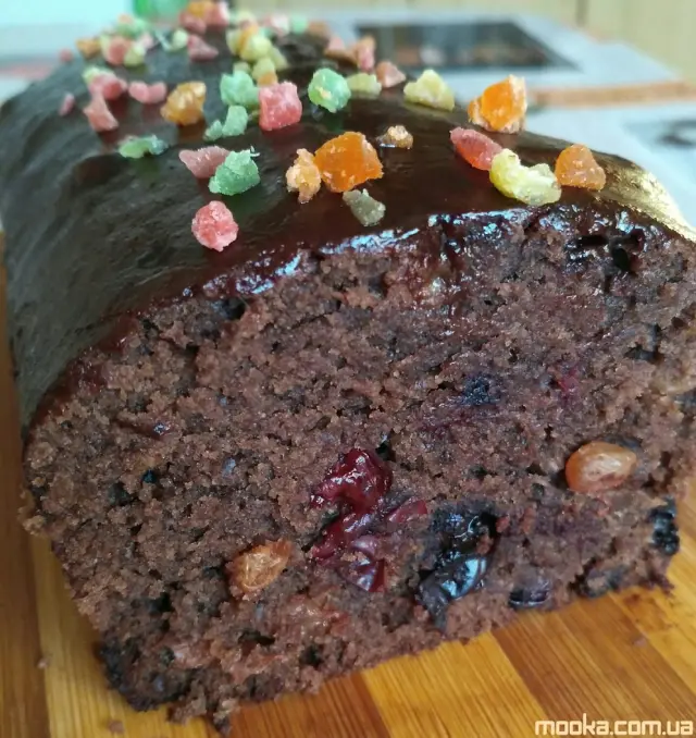 Манник постный шоколадный