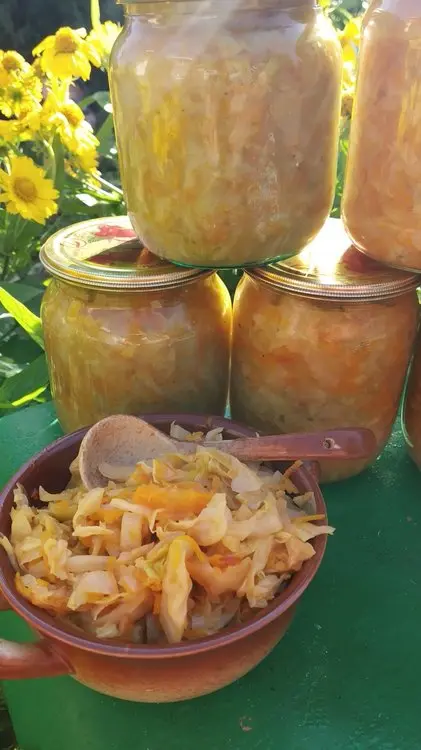 Капуста тушеная "Зима"