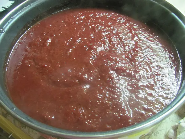 Паста из алычи (сливы)