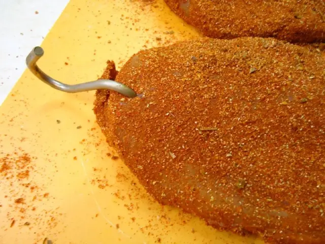 Бастурма из куриного филе