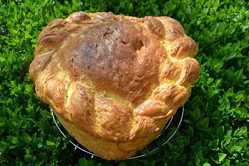 Калач пасхальный заварной