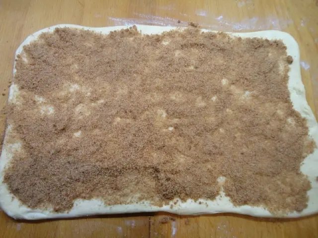 Булочки с корицей  на закваске