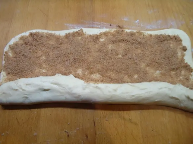 Булочки с корицей  на закваске