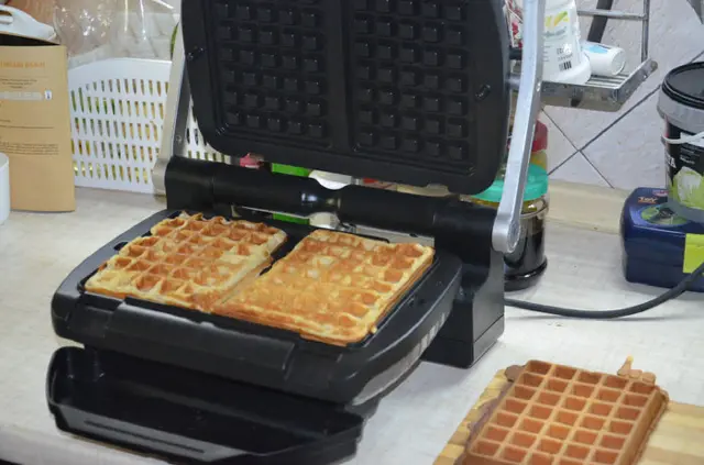 Бельгійскі вафлі (Moulinex OptiGrill)