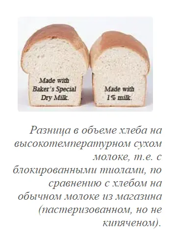 Тиолы (Меркаптаны). На каком молоке лучше замешивать тесто