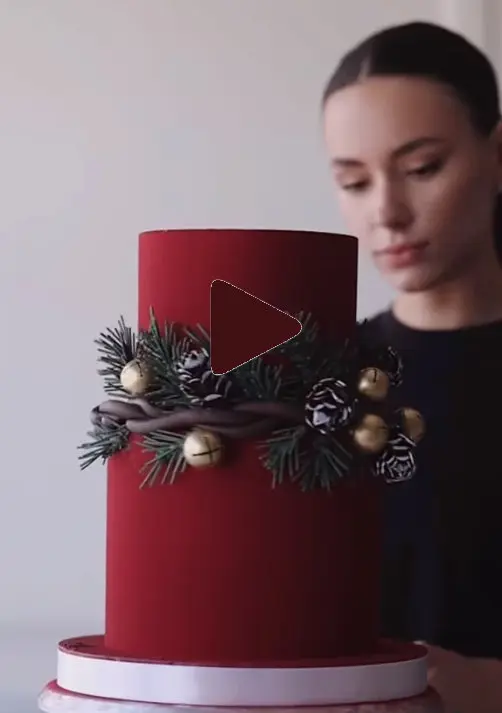 Еловые веточки из шоколада
