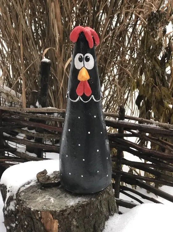 Вот мой сад и огород,  а в горшке цветок цветет!