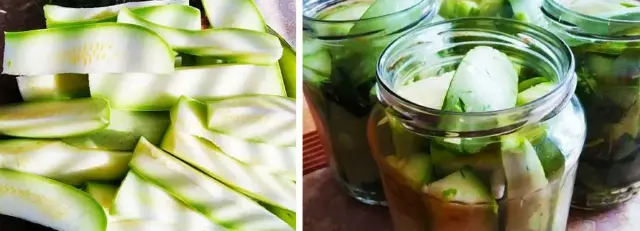 Маринованные пикантные кабачки «Кровавая Мэри»
