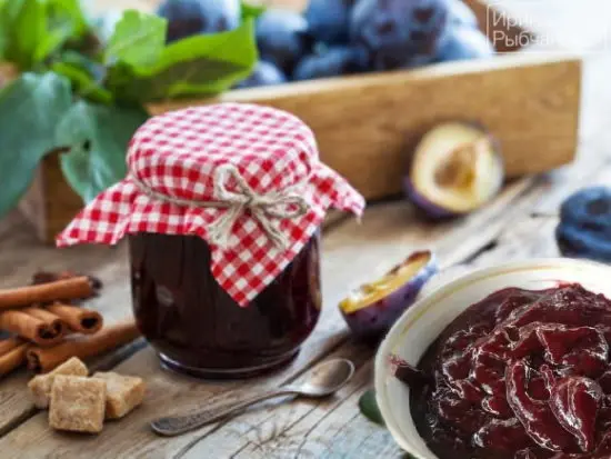 Сливовый джем (старый рецепт из календарного листочка)