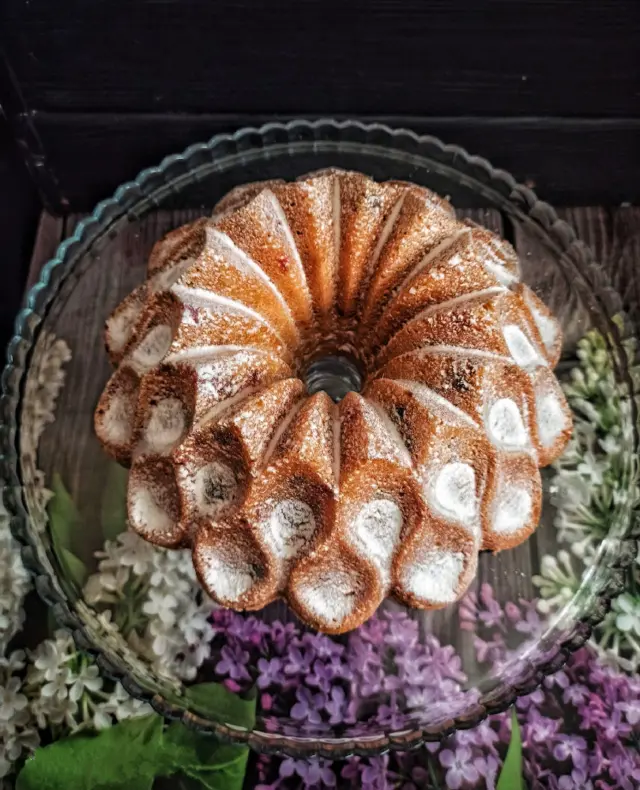 Кекс творожный в форме Nordic ware