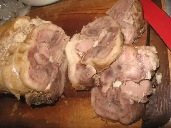 Головизна из свинины
