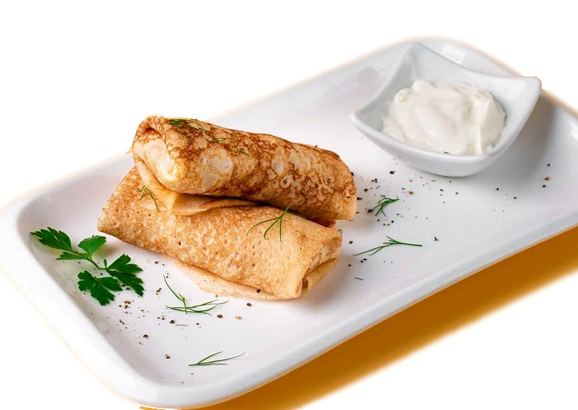 Блины фаршированные с мясом. Производственная рецептура