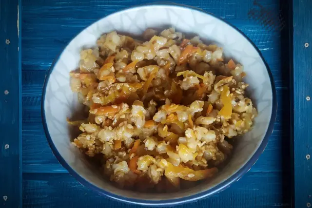 Перлова каша з кунжутом в мультиварці/скороварці