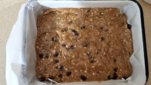 Арахисовое пирожное с шоколадом