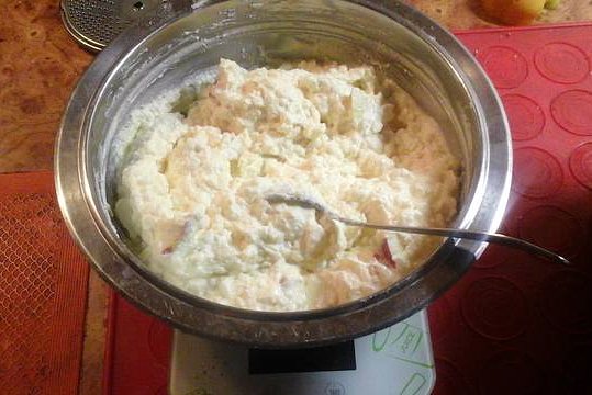 Бабка сирна з рисом