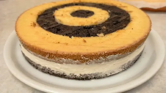 Сборка торт-шахматка