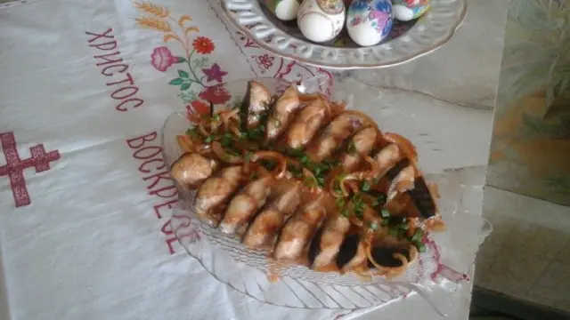Скумбрія запечена святкова