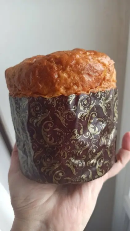 Кругла паска в хлібопічці